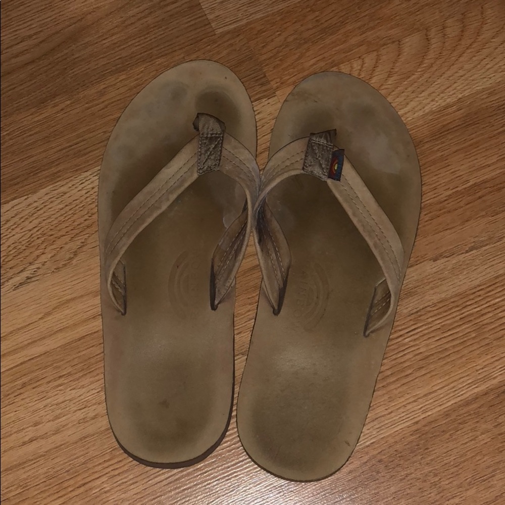 Men’s Rainbow Flip Flops